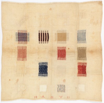 Darning Sampler by Unbekannt Unbekannt